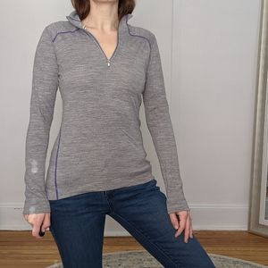 Smartwool base layer 1/4 zip sweater